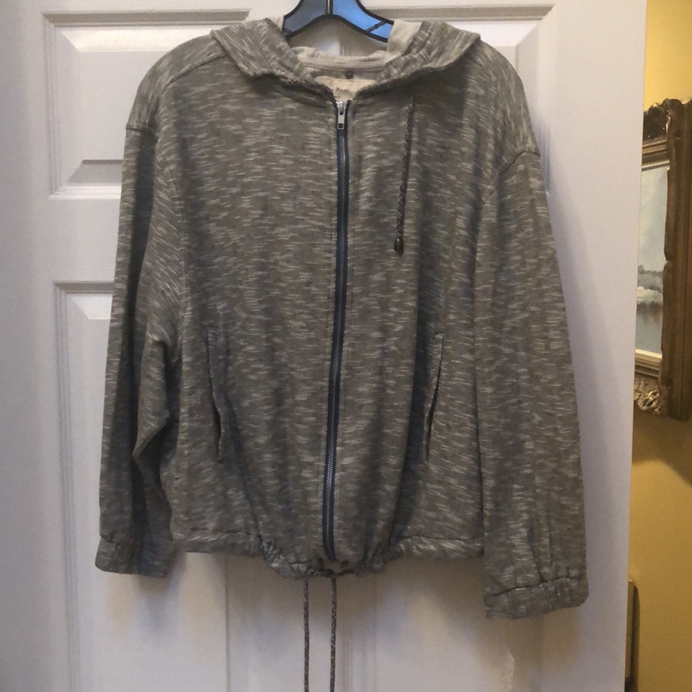 Free People Grey Heath Hoodie - Picture 2 of 14
